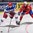 OSTRAVA, CZECH REPUBLIC - MAY 1: Russia's Artemi Panarin #9 stickhandles the puck away from Norway's Andreas Martinsen #24 during preliminary round action at the 2015 IIHF Ice Hockey World Championship. (Photo by Richard Wolowicz/HHOF-IIHF Images)

